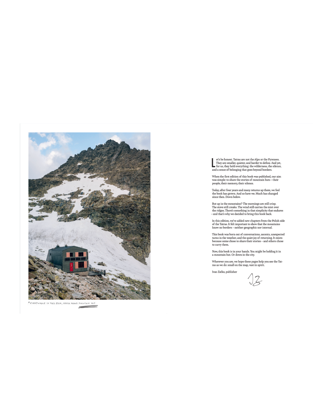 Up There: untold stories of Tatra mountain huts