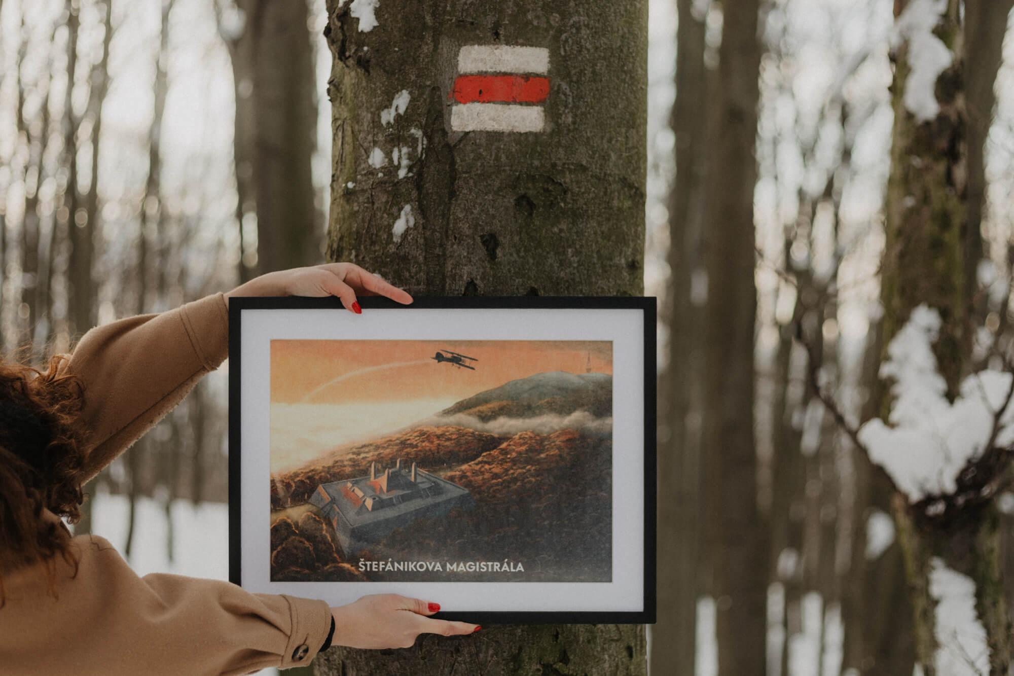 Štefánikova magistrála – Grafika (Frenky Hříbal a Milan Pleva)