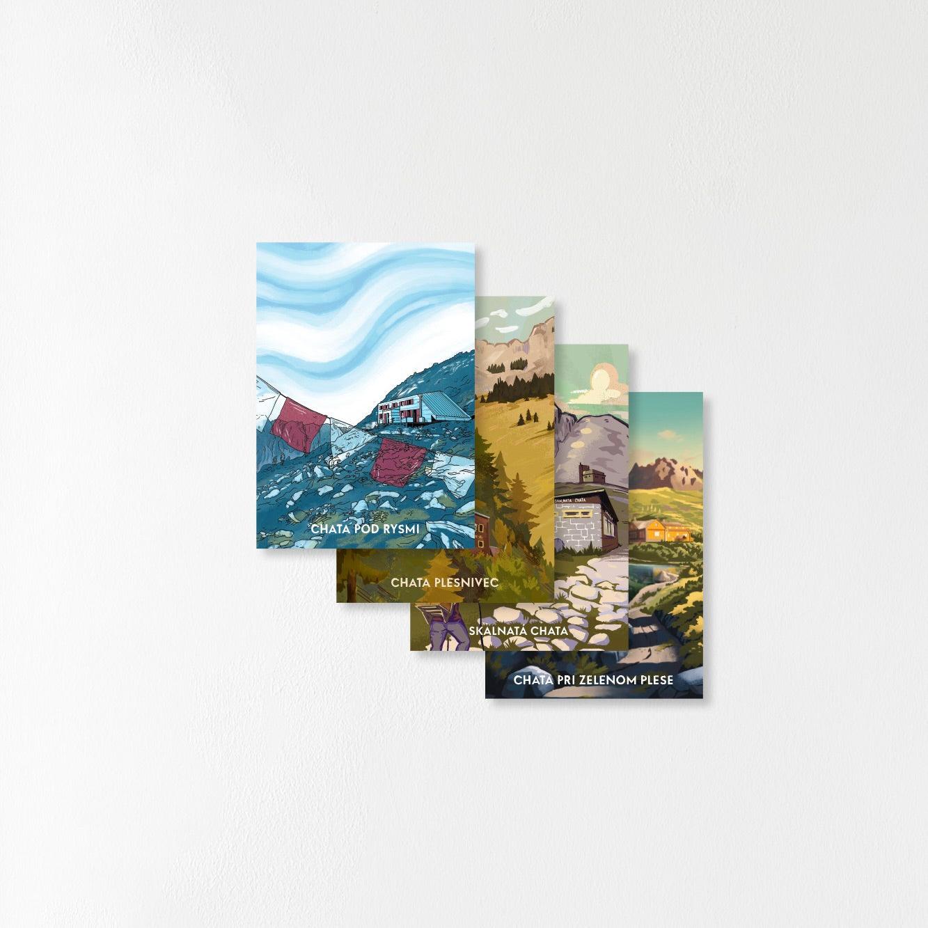 Pohľadnice: Vysoké Tatry III