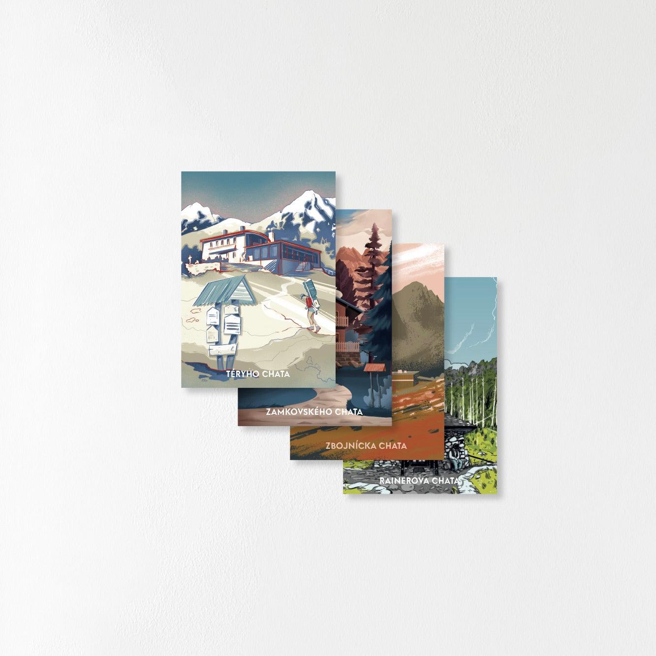 Pohľadnice: Vysoké Tatry II