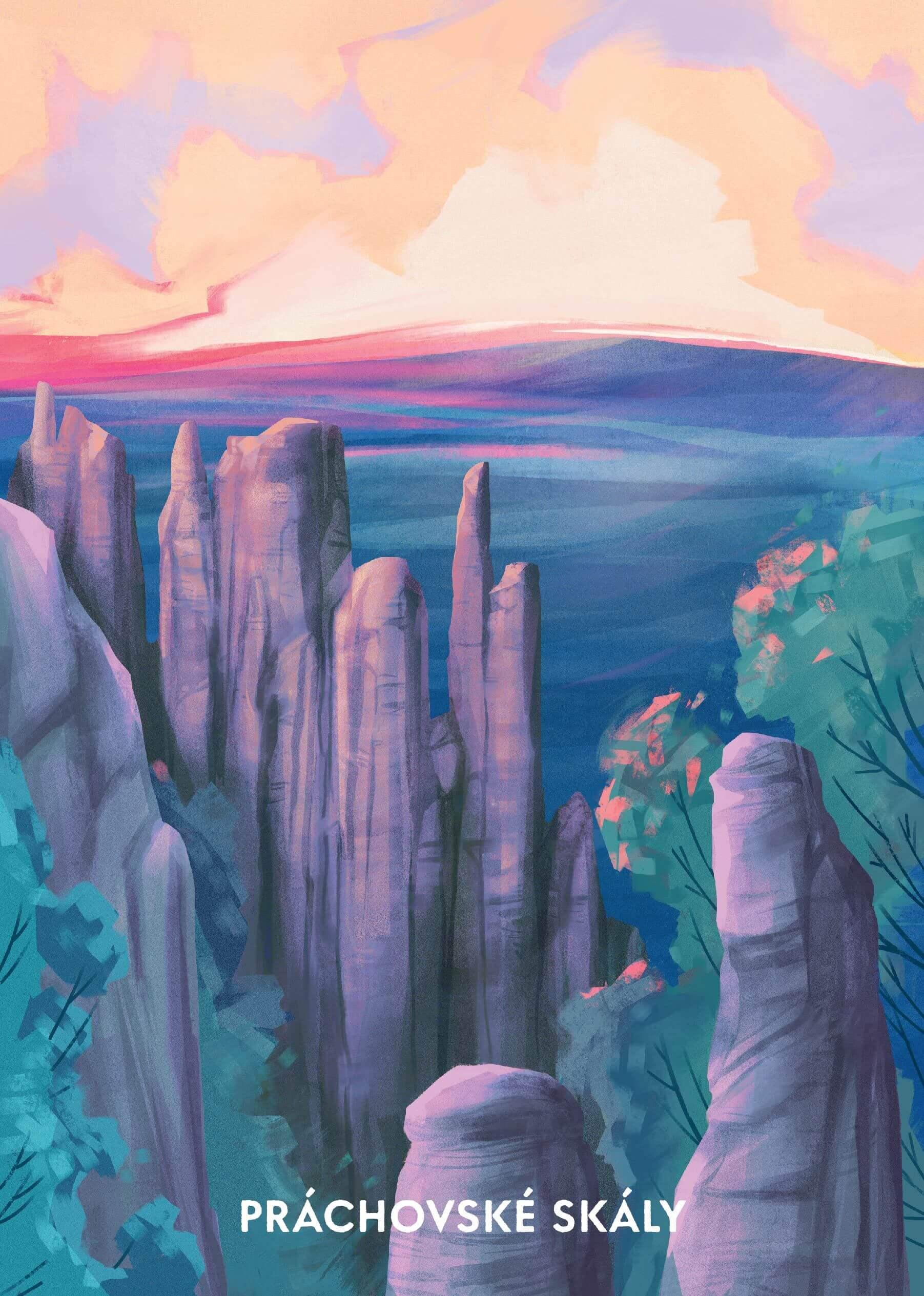 Prachovské skaly - Katarina Kratochvílová