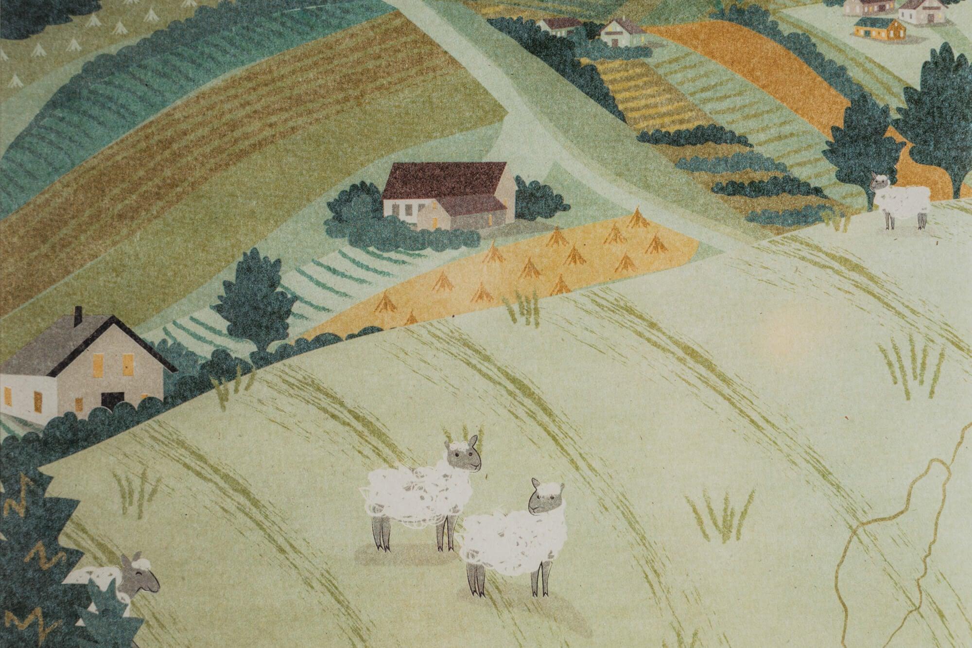 Poustr: Poľana, poctivý slovenský plagát, Hriňová, Detva, lazy, slovenská sopka