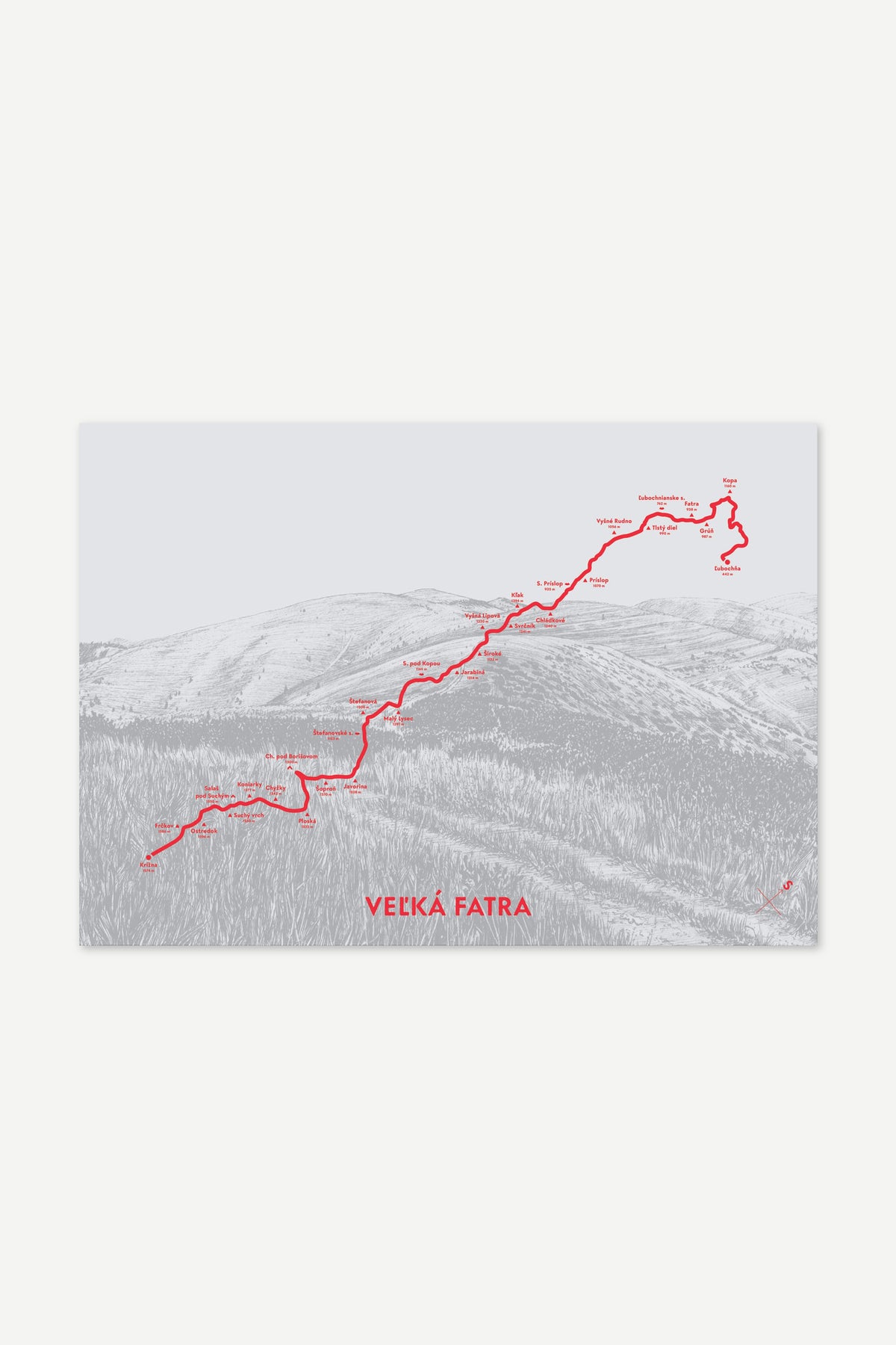 Veľká Fatra – Milan Pleva – poustr