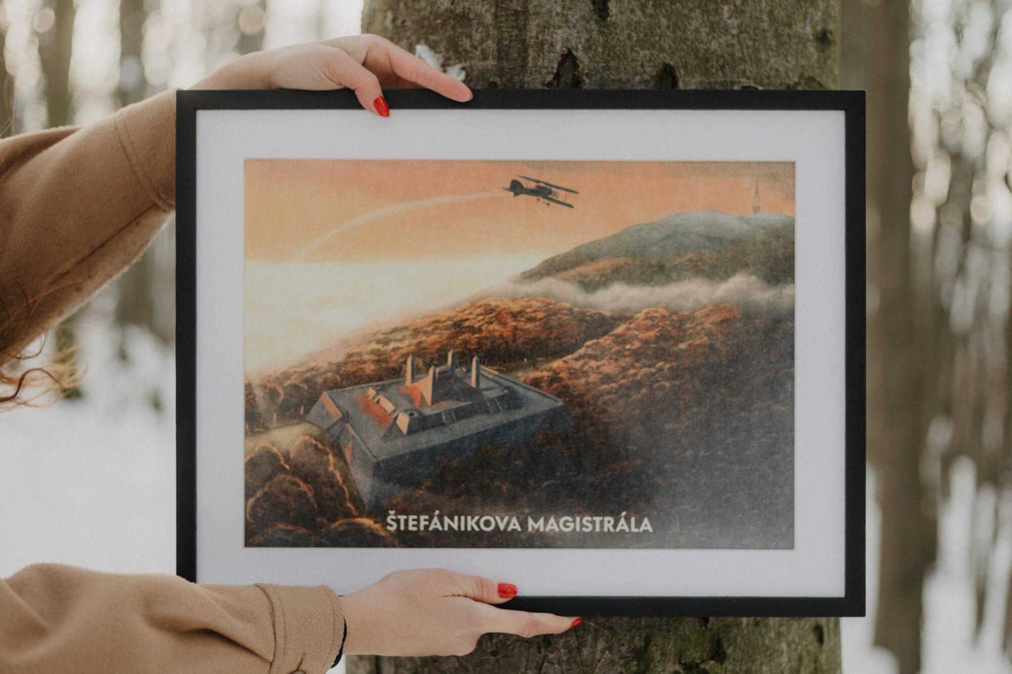 008: Štefánik's highway – Graphics (Frenky Hříbal and Milan Pleva)