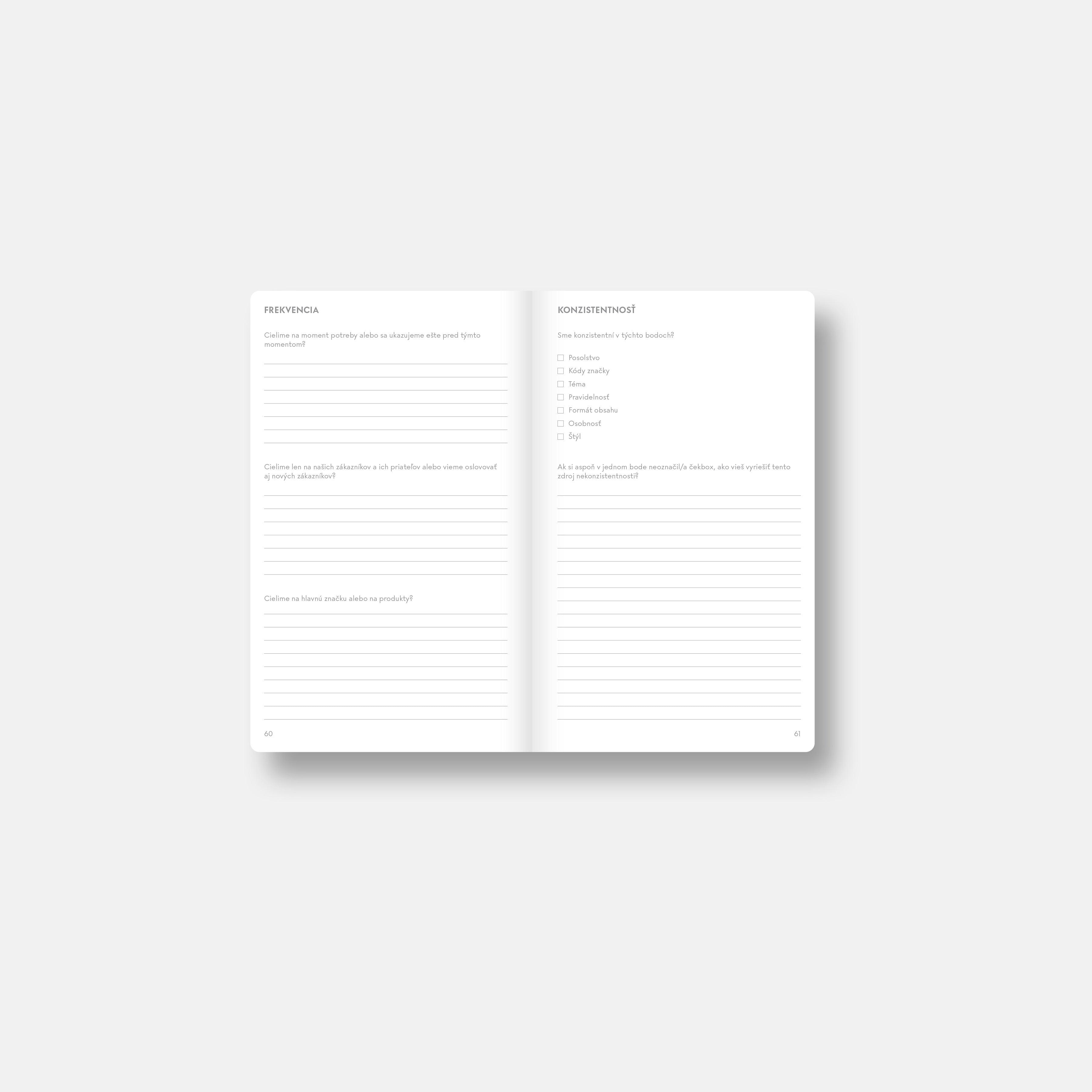 Yellow notebook of branding
