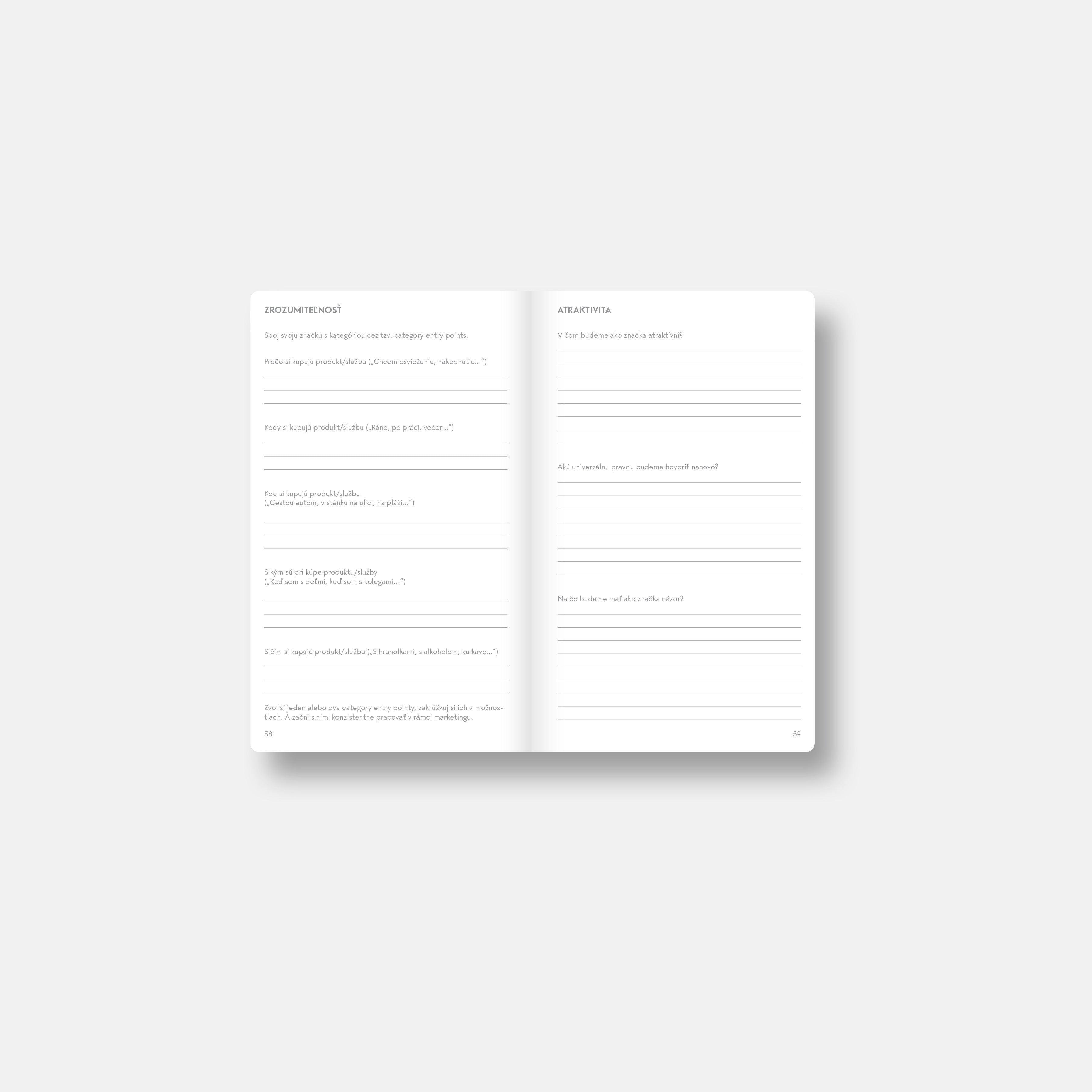 Yellow notebook of branding