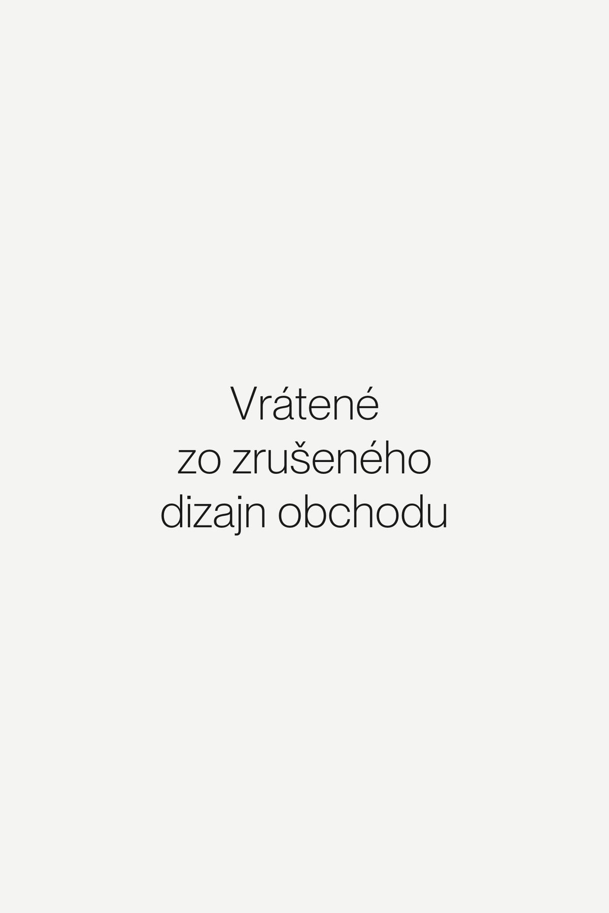 Poustr – Vrátené zo zrušeného dizajn obchodu